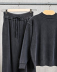 Olde H & Daughter Cotton Distressed Pants Overcast