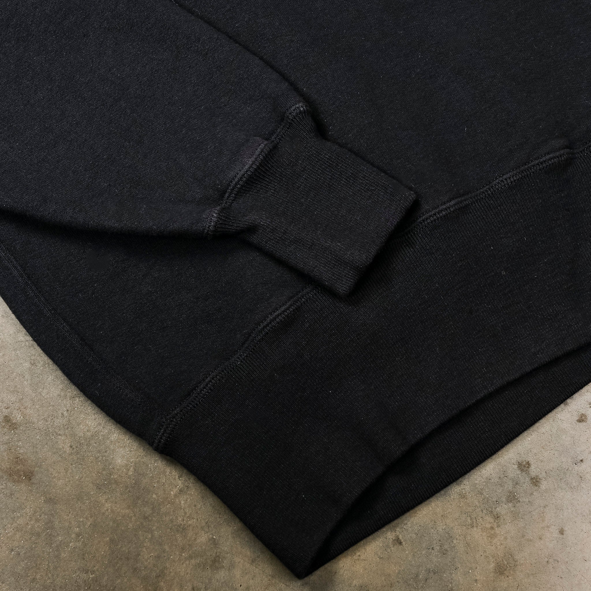 Olde Homesteader Extra Cotton Fleece Y-Neck Olde Workers Black