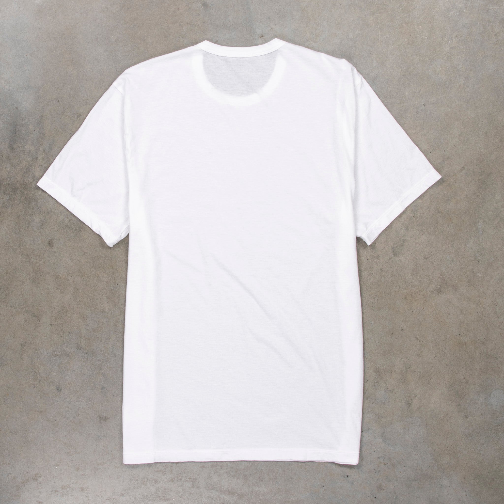 James Perse Elevated Lotus Jersey Short Sleeve Crew Neck Tee White