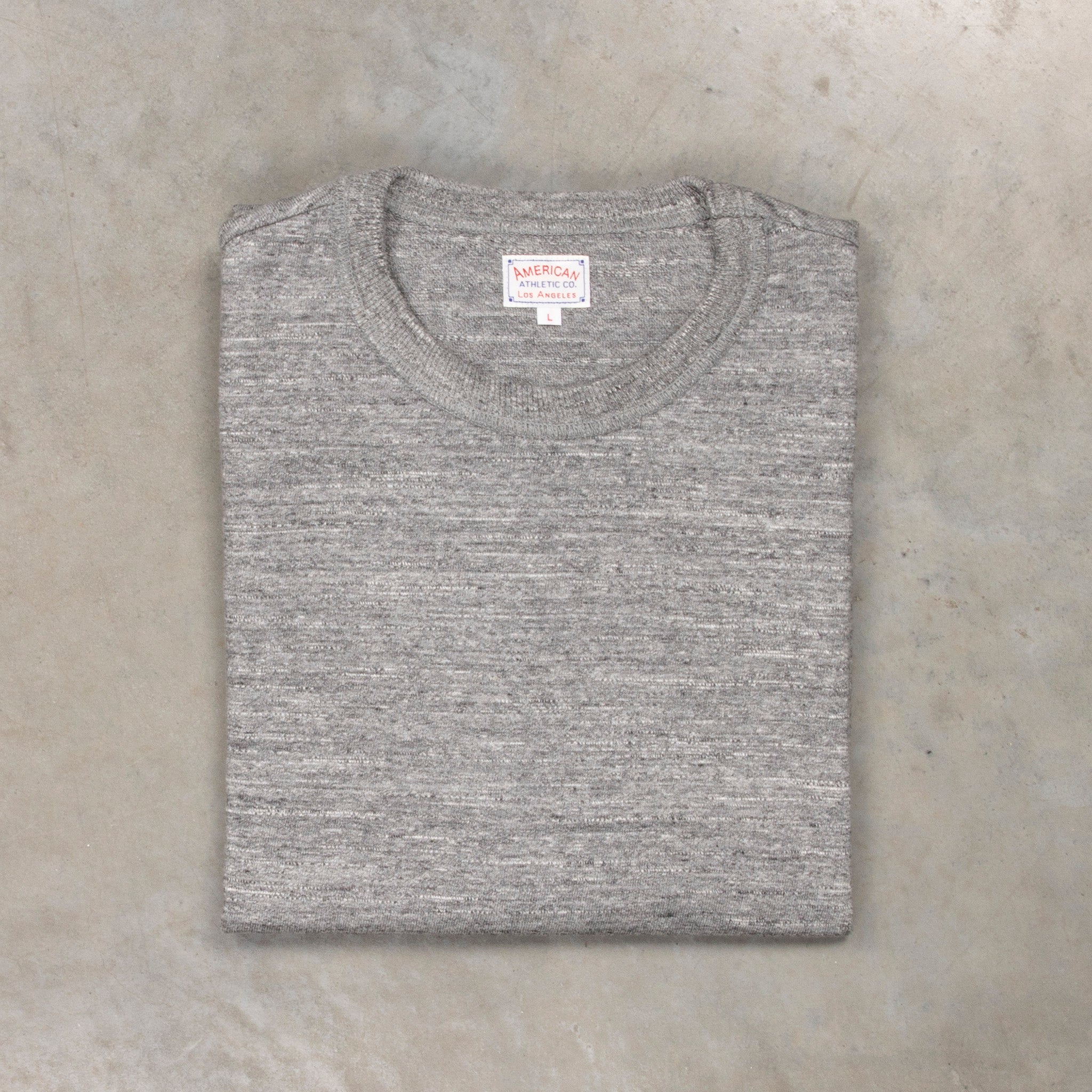 The Real McCoy&#39;s Athletic Loopwheel T-Shirt Gray