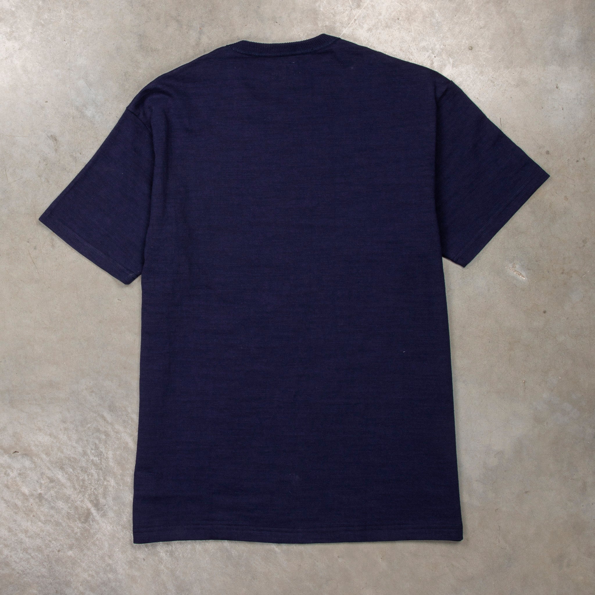 The Real McCoy&#39;s Athletic Loopwheel T-Shirt Navy