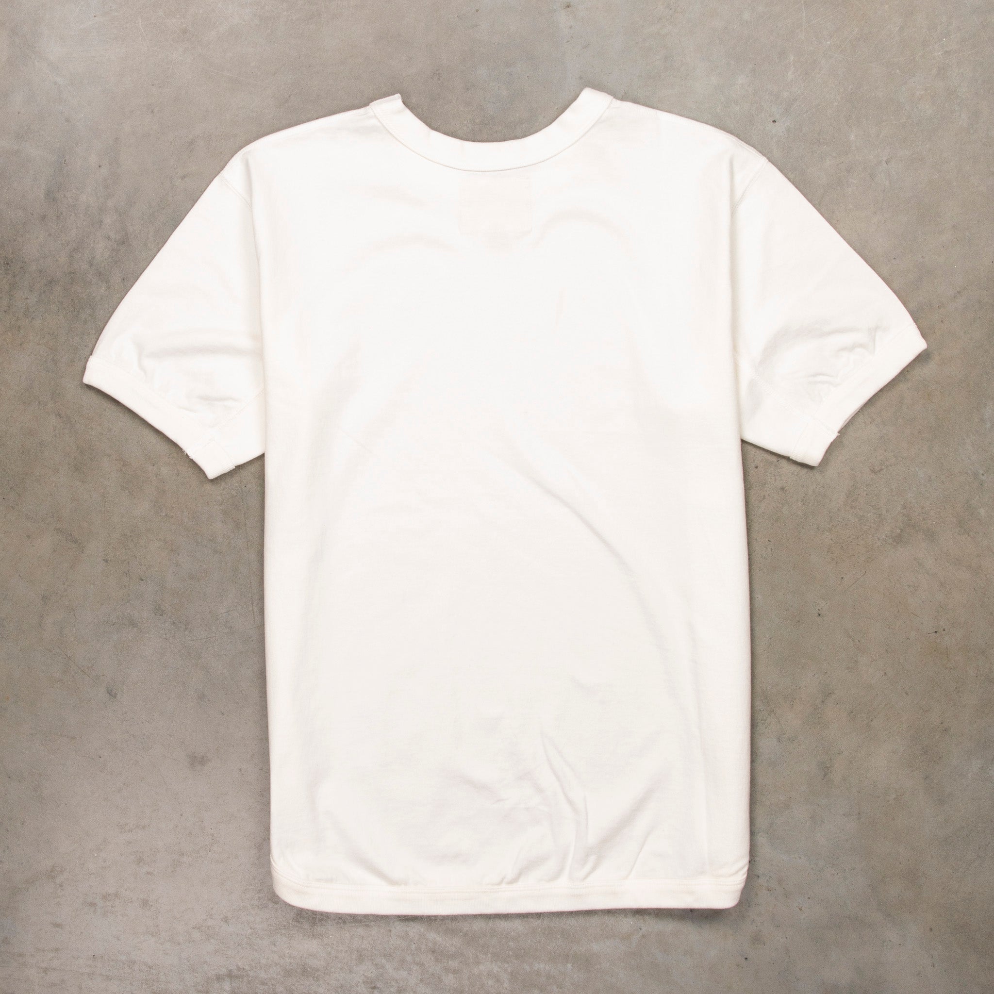 Fullcount Flat Seam Heavyweight T-Shirt White