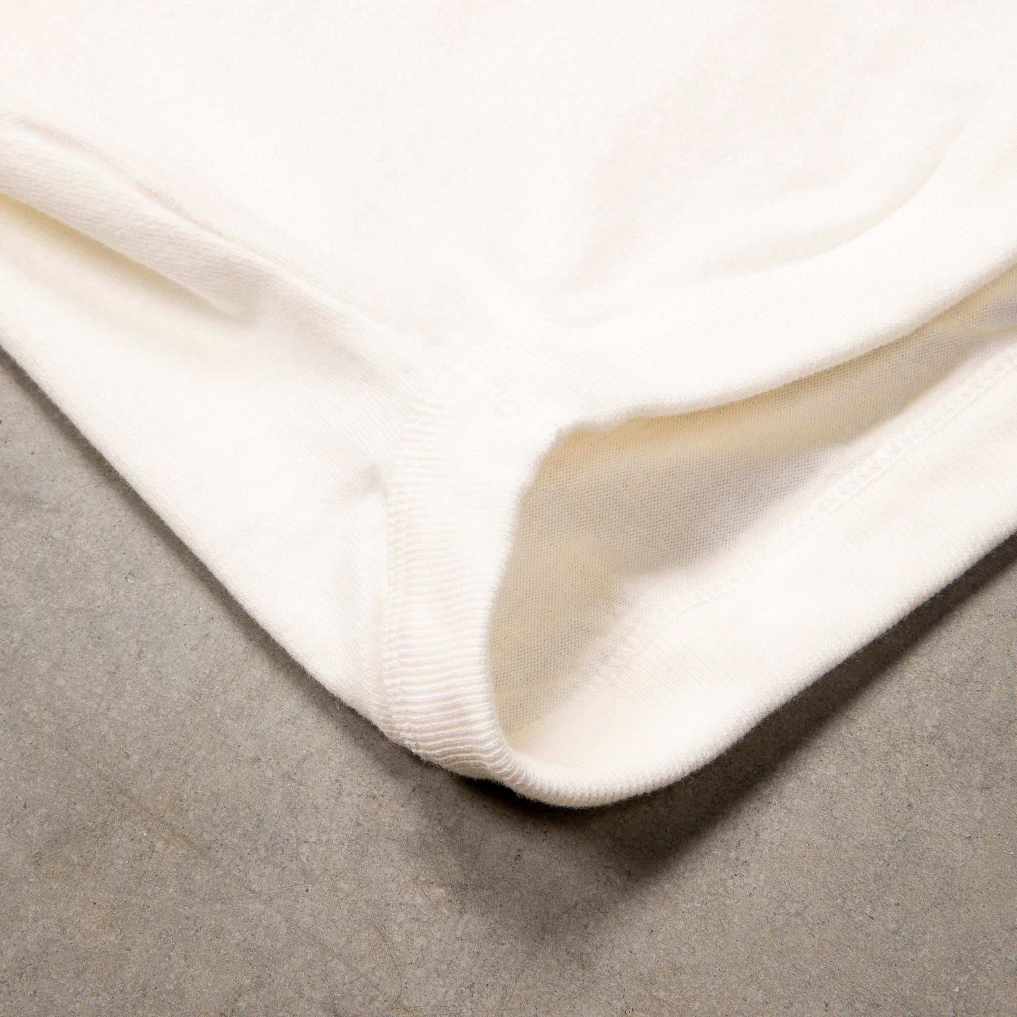 Fullcount Flat Seam Heavyweight T-Shirt White