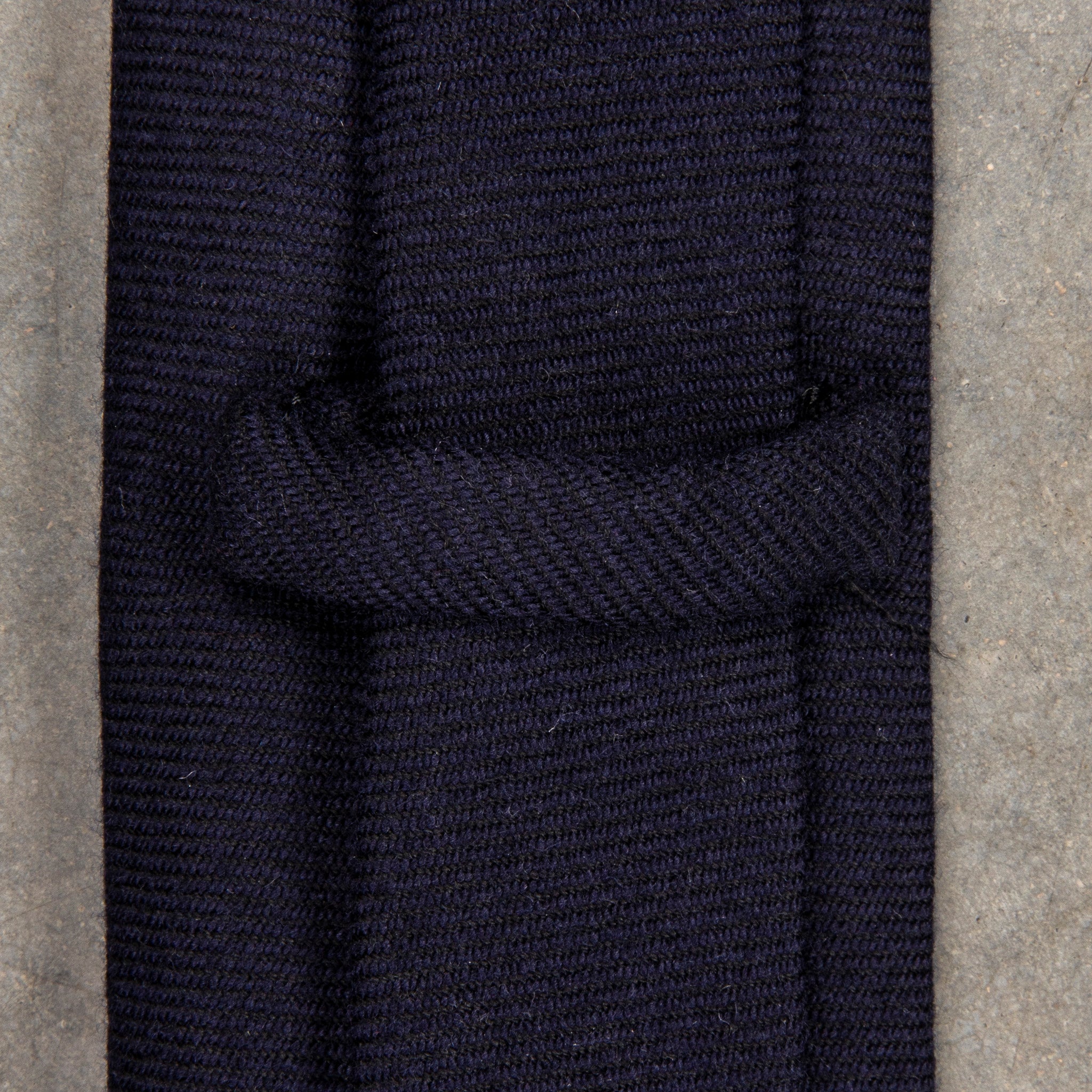 Finamore Cravatta &quot;Sette Pieghe&quot; Cordlane Blu Notte