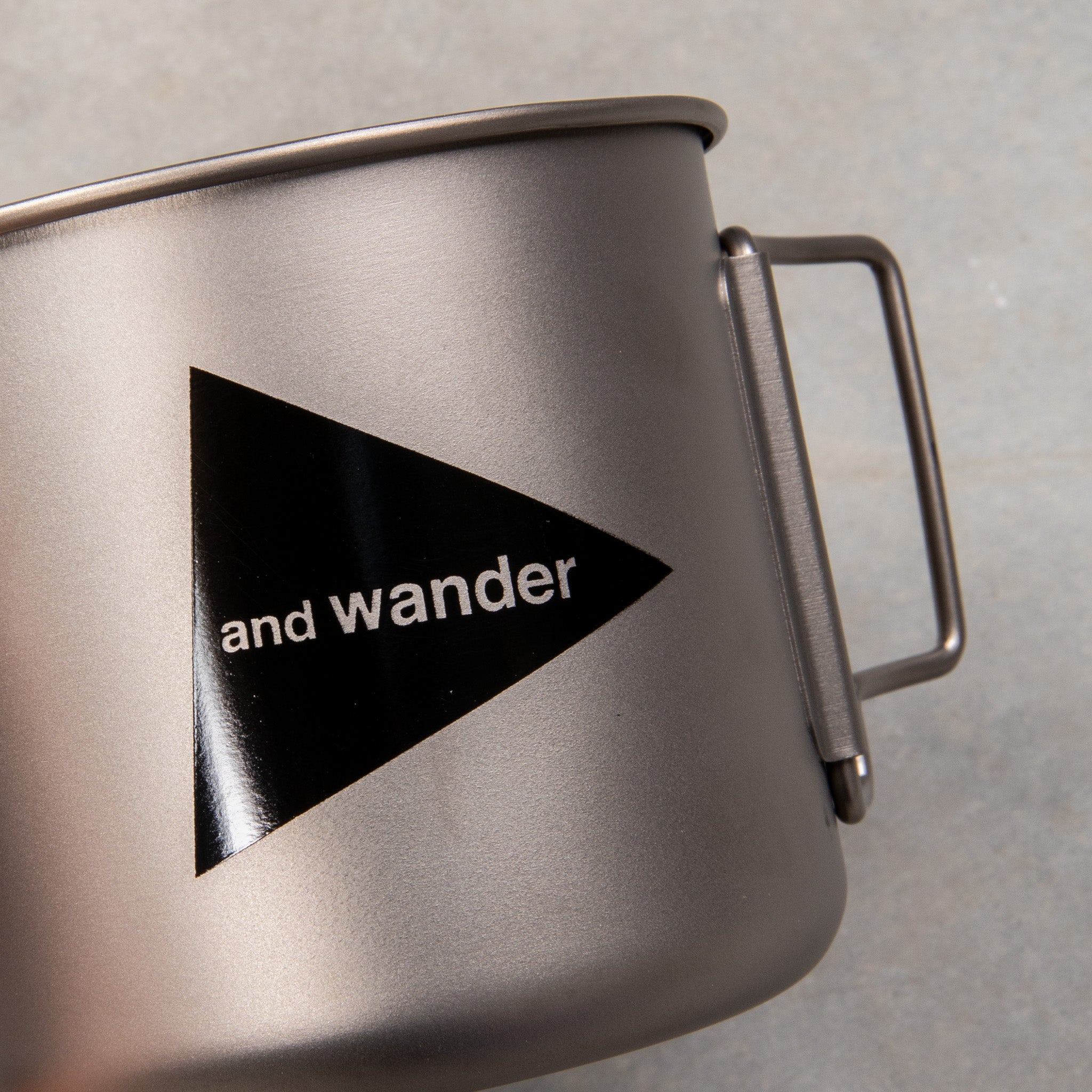And Wander Titanium Mug 500