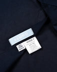 Finamore Tokyo Shirt Lucio Collar Alumo Poplin Navy