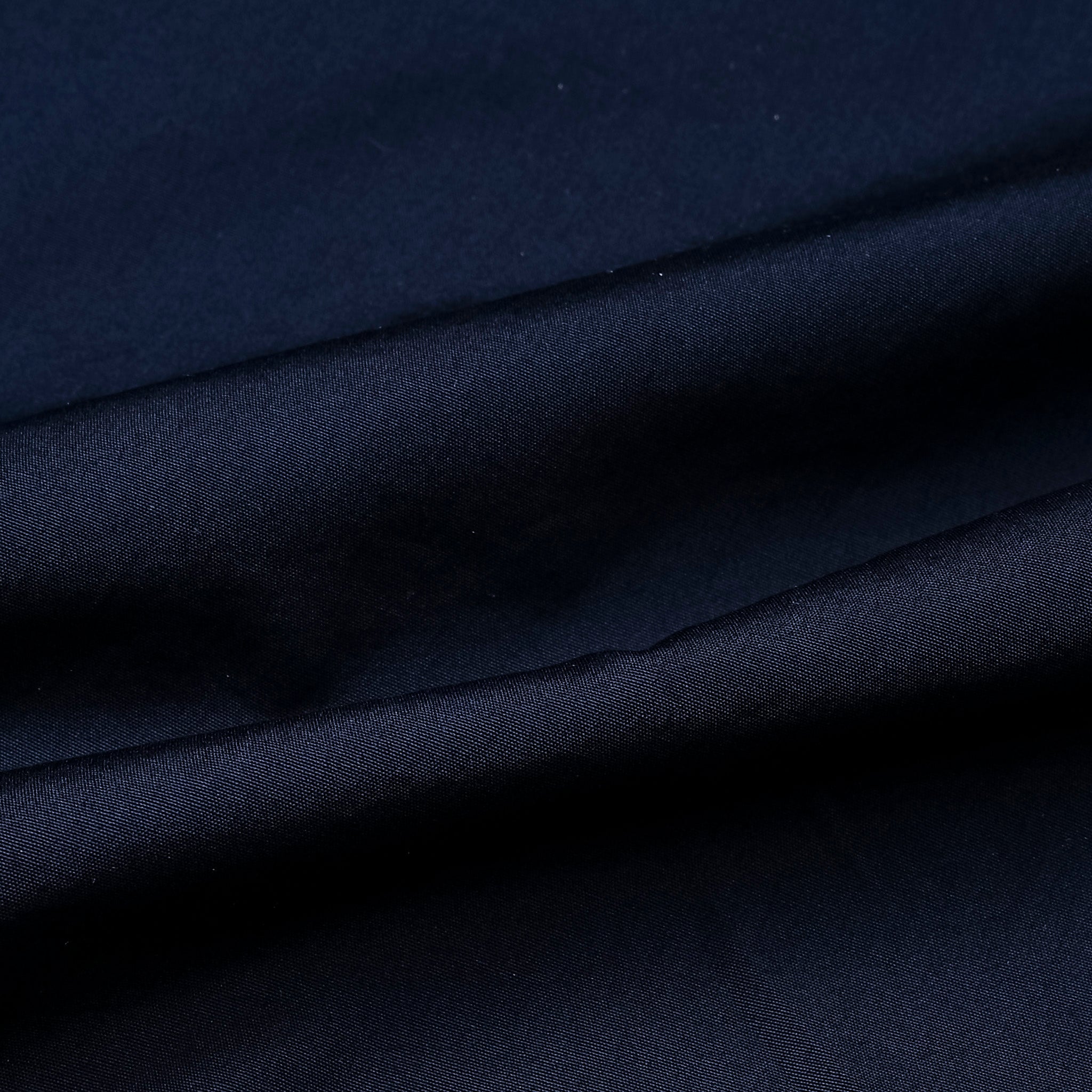 Finamore Tokyo Shirt Lucio Collar Alumo Poplin Navy