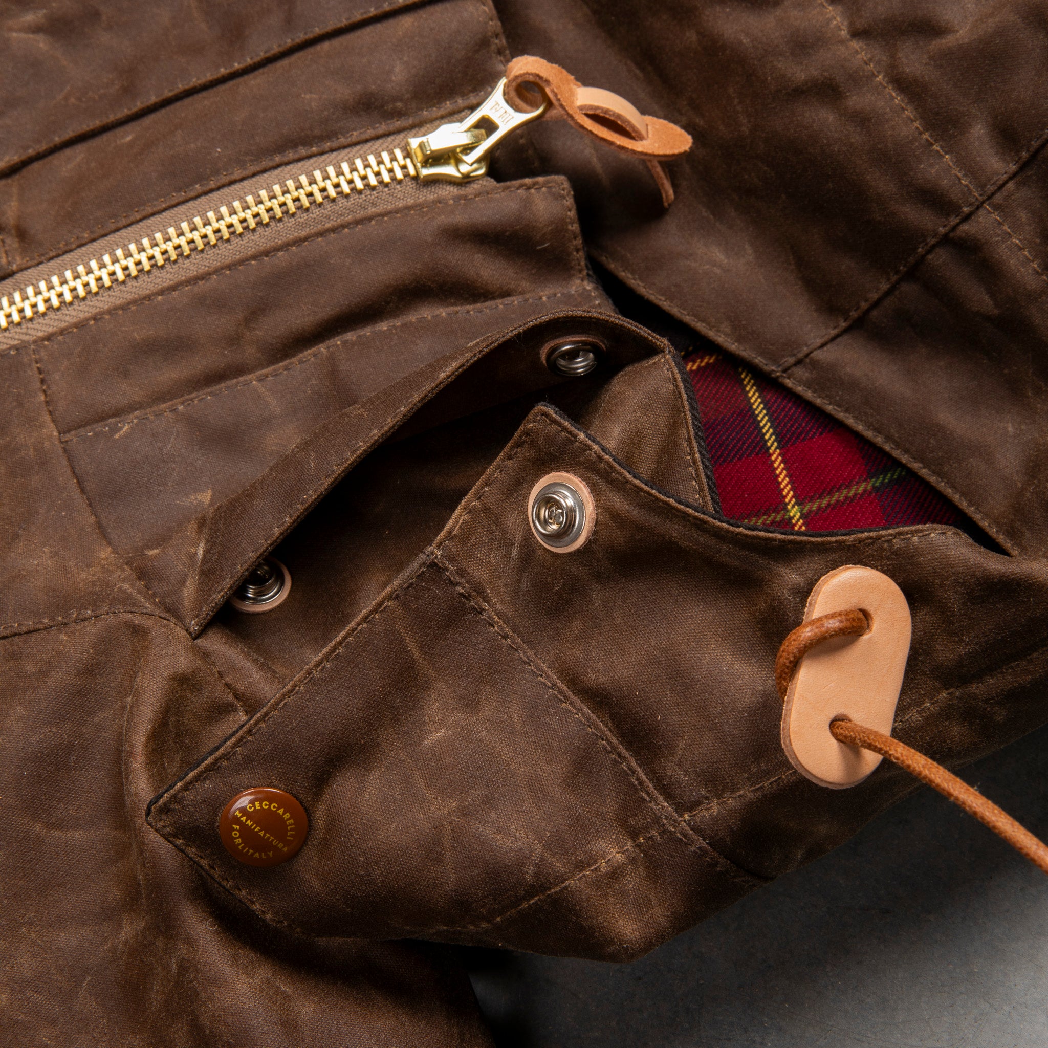 Manifattura Ceccarelli Trekking Jacket Dark Tan