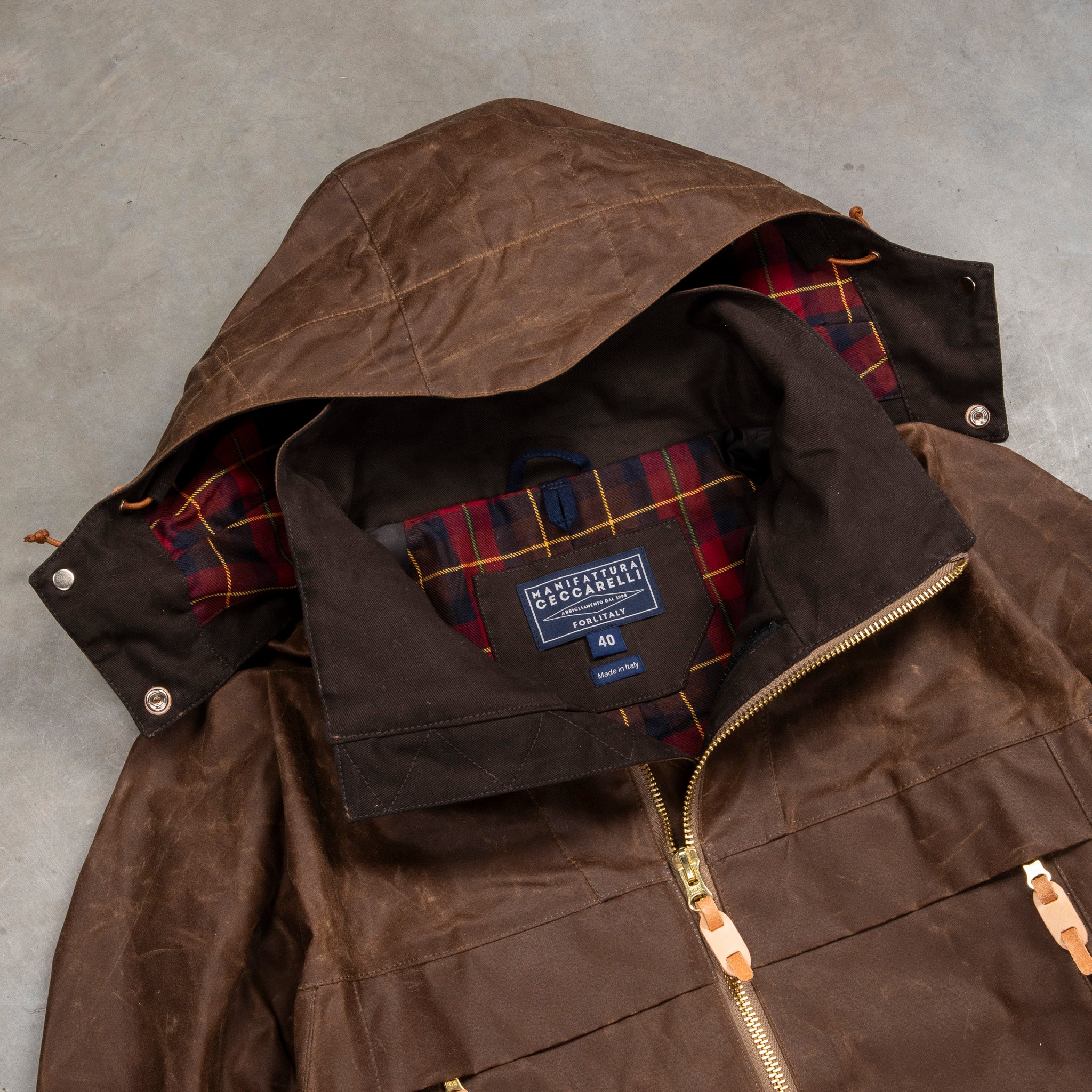 Manifattura Ceccarelli Trekking Jacket Dark Tan