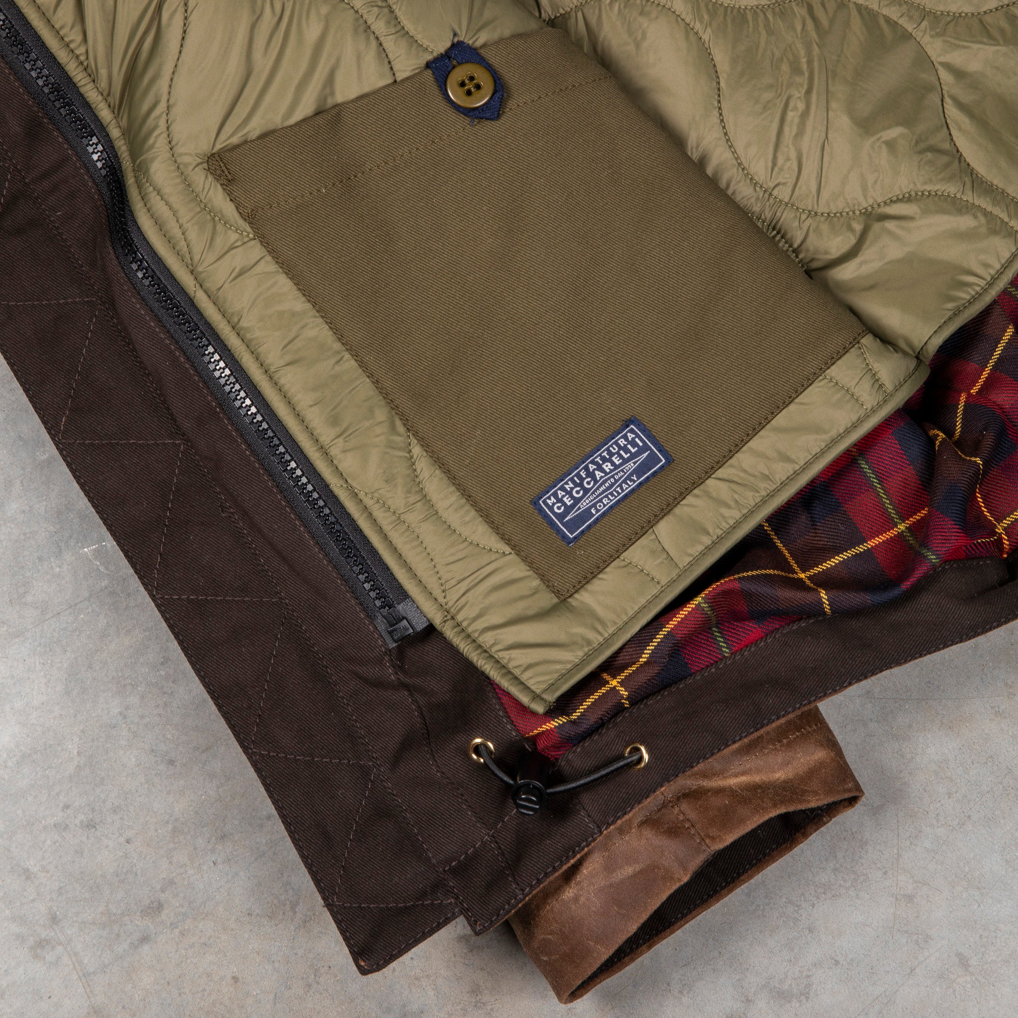 Manifattura Ceccarelli Trekking Jacket Dark Tan