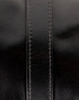 Croots Bridle Leather Traveller Black Bag