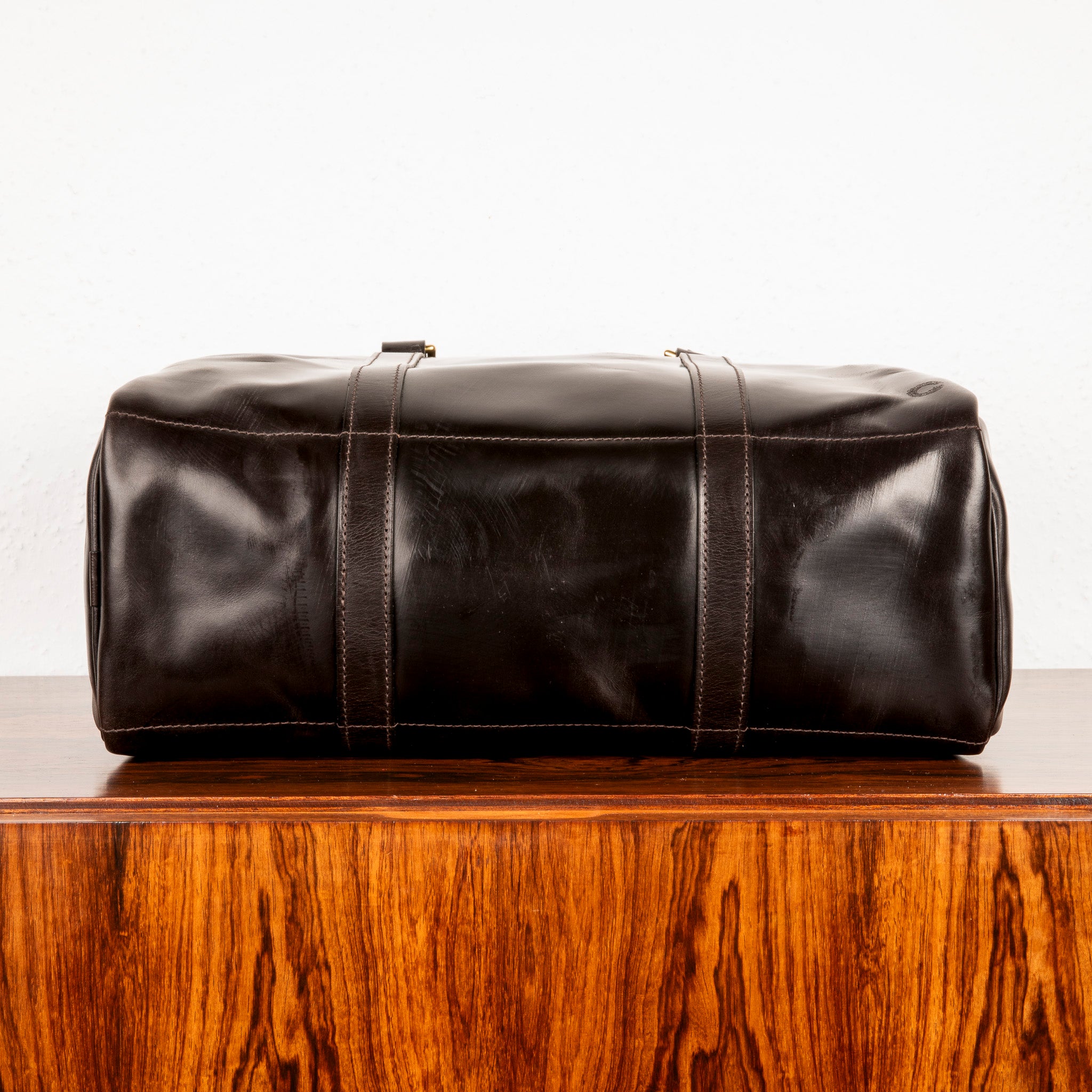 Croots Bridle Leather Traveller Dark Havana Bag – Frans Boone Store