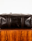 Croots Bridle Leather Traveller Dark Havana Bag