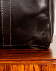 Croots Bridle Leather Traveller Dark Havana Bag