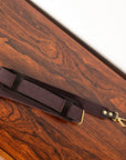Croots Bridle Leather Traveller Dark Havana Bag