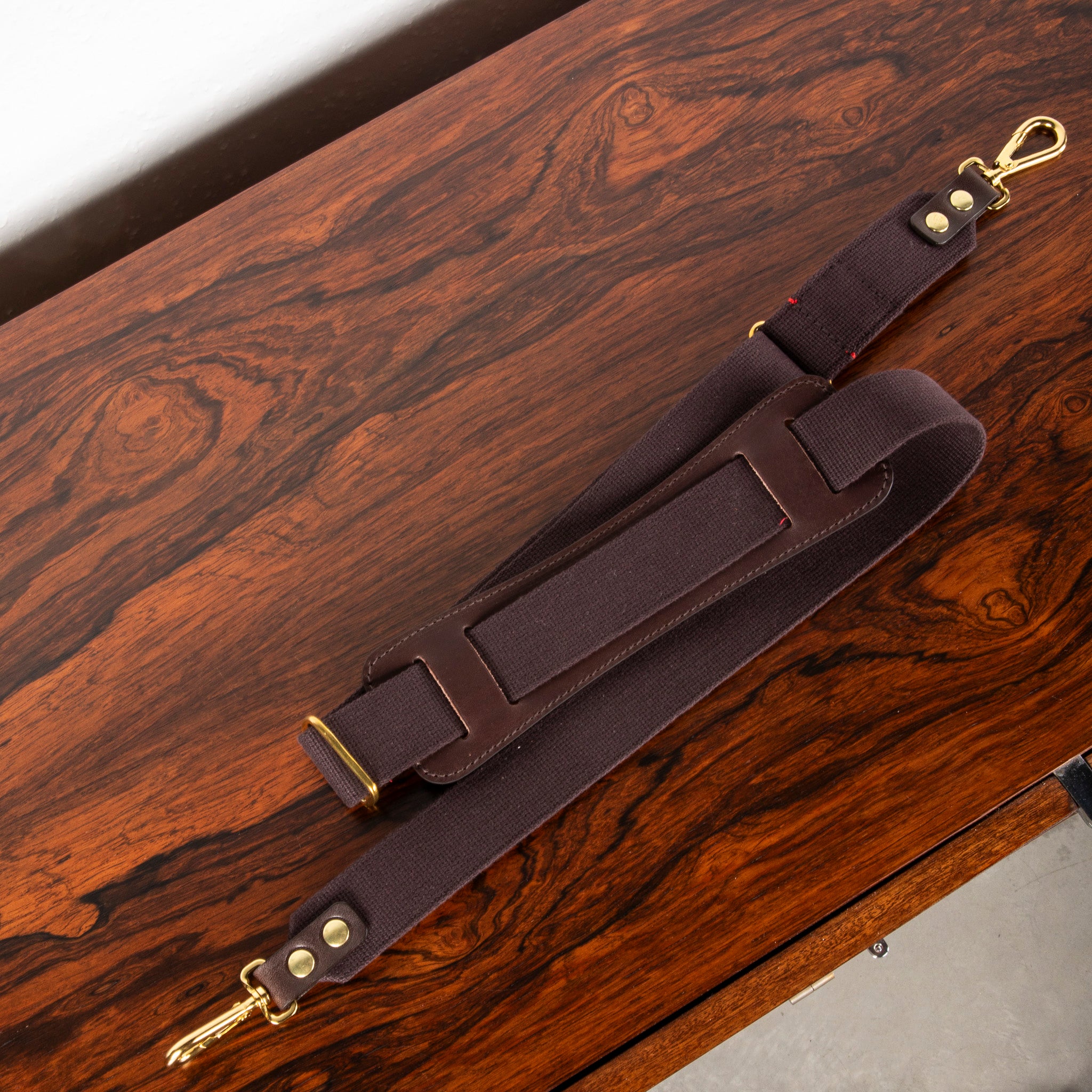 Croots Suede Traveller Bag Brown