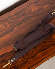 Croots Suede Traveller Bag Brown