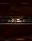 Croots Suede Traveller Bag Brown