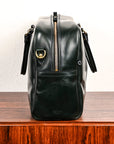 Croots Bridle Leather Traveller Racing Green Bag