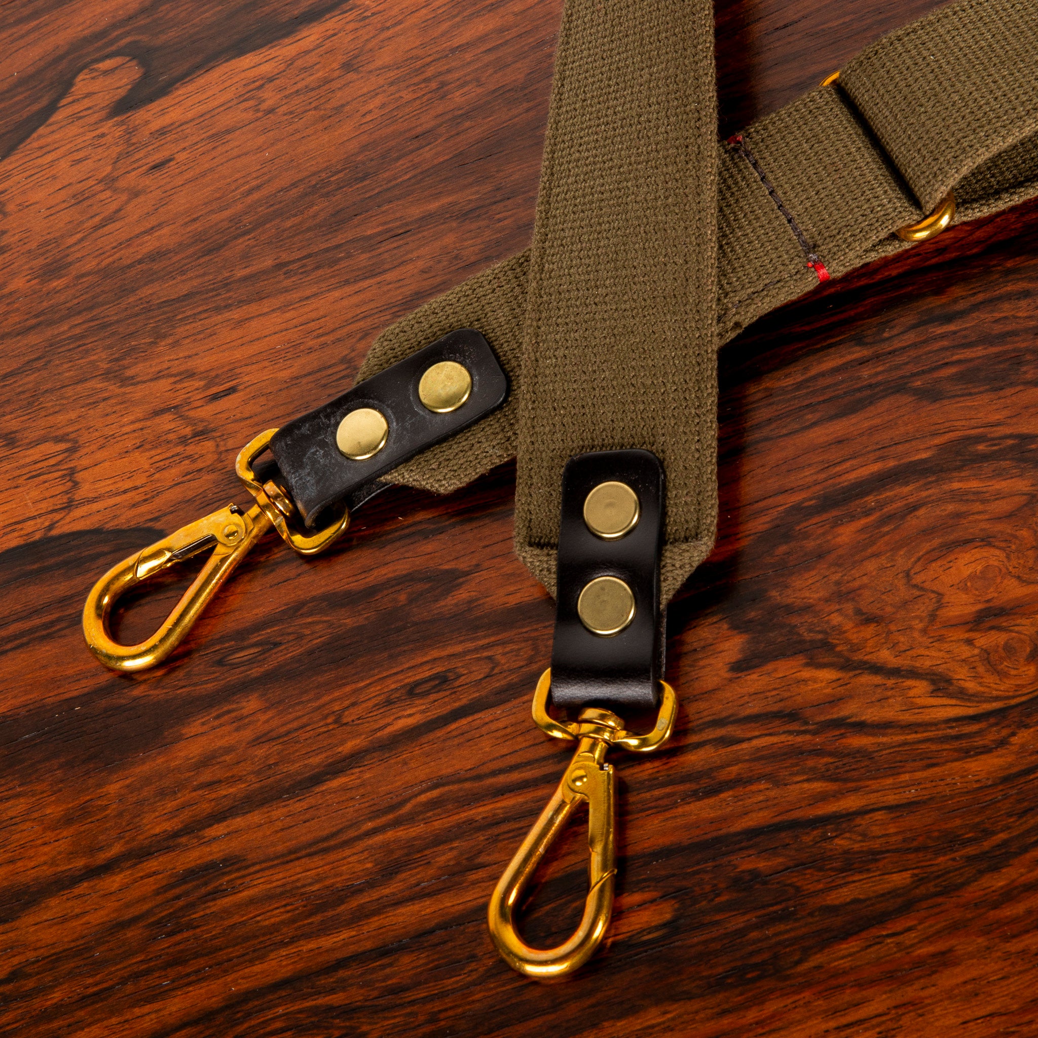 Croots Vintage Canvas Traveller Bag Olive