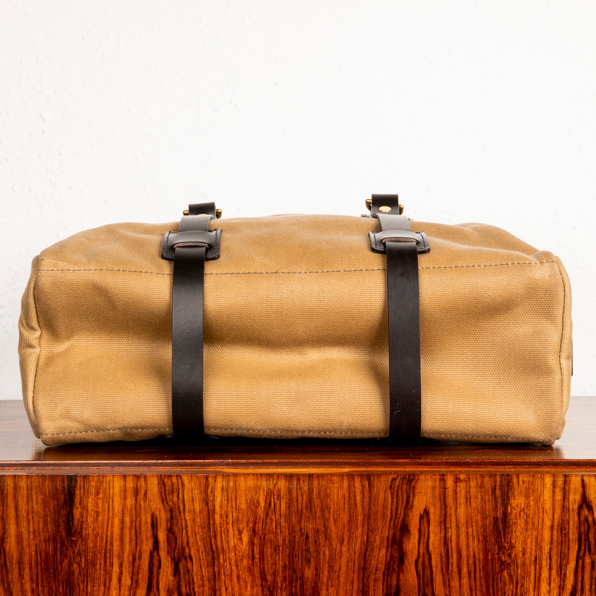 Croots Vintage Canvas Traveller bag Sand