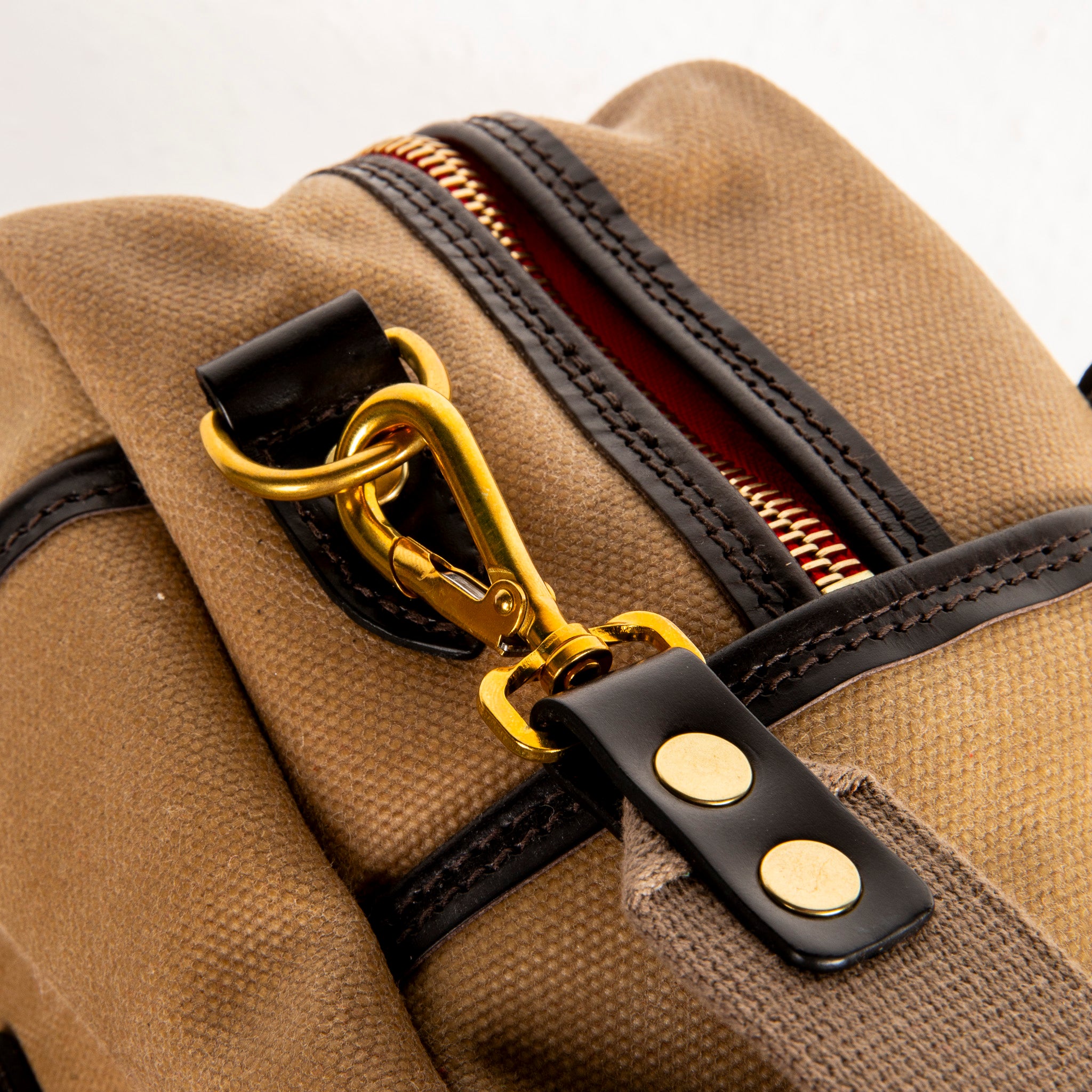 Croots Vintage Canvas Traveller bag Sand