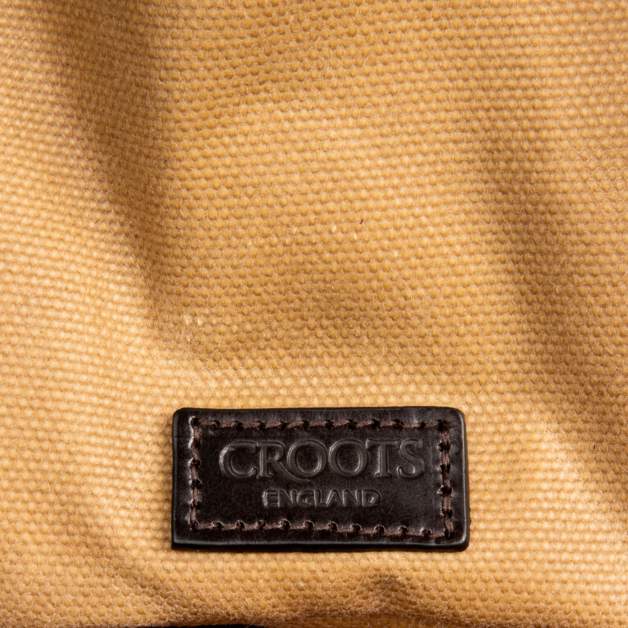 Croots Vintage Canvas Traveller bag Sand