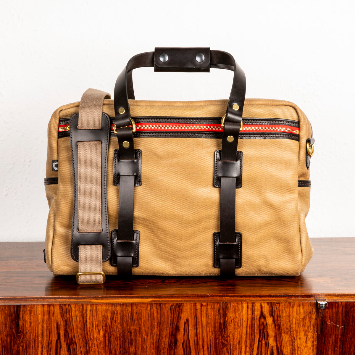 Croots Vintage Canvas Traveller bag Sand – Frans Boone Store