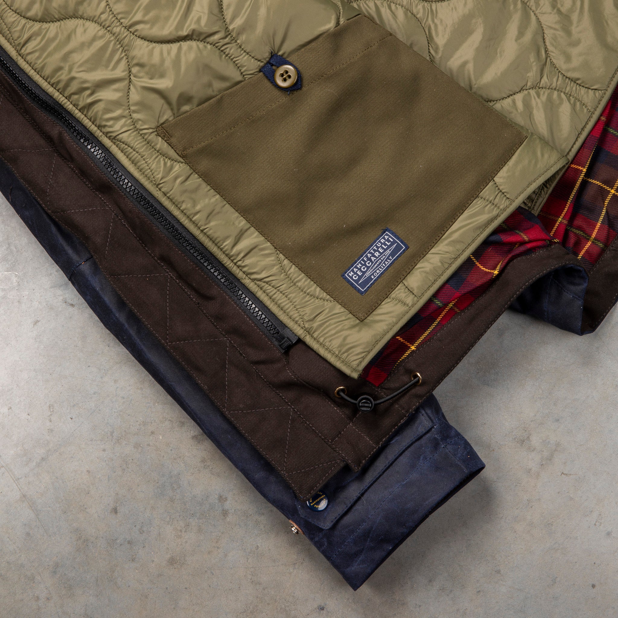 Manifattura Ceccarelli Trekking Jacket Navy