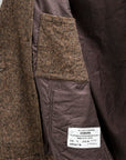 The Corona Utility CJ009 Sumit Hunter Jacket Tweedy Cotton Brown
