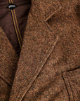 The Corona Utility CJ009 Sumit Hunter Jacket Tweedy Cotton Brown