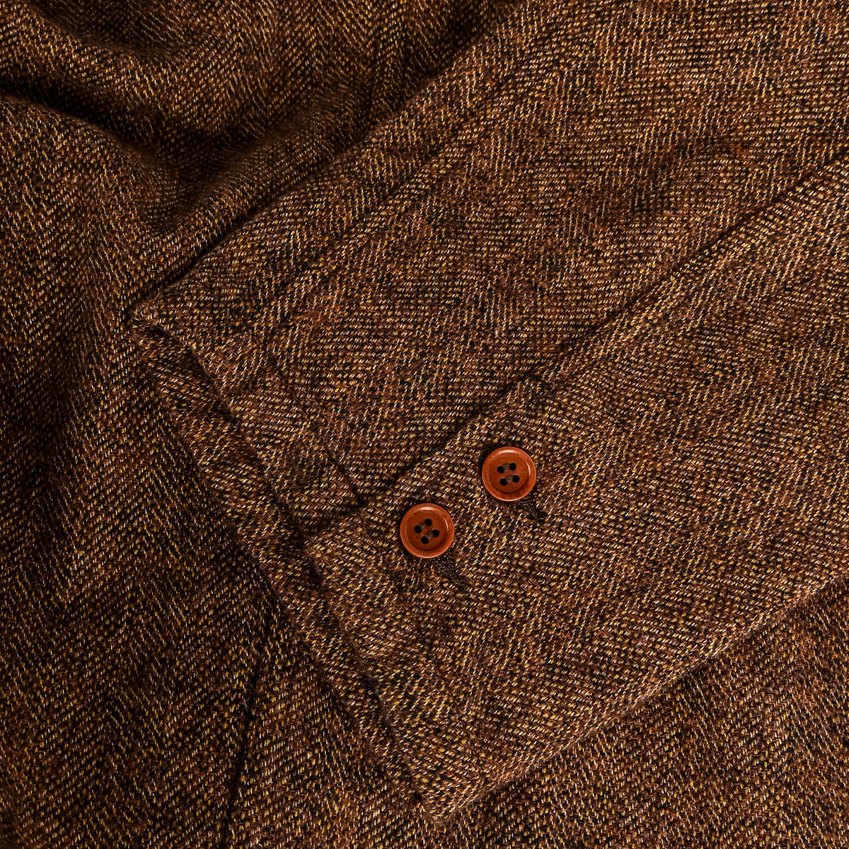 The Corona Utility CJ009 Sumit Hunter Jacket Tweedy Cotton Brown