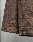 The Corona Utility CJ009 Sumit Hunter Jacket Tweedy Cotton Brown