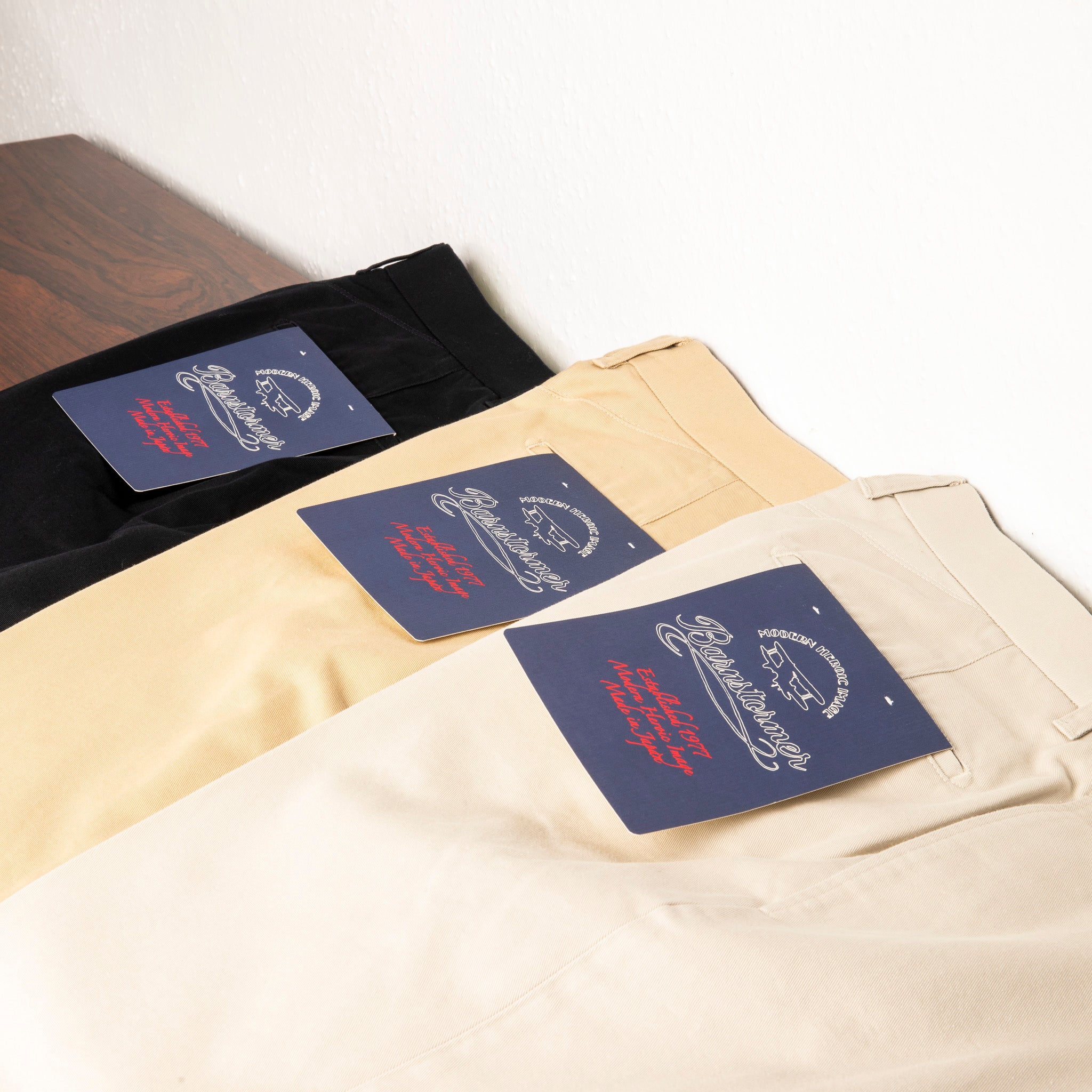 BARNSTORMER 2tuck chino universal L カーキ Barnstormer 1952UC Chino Cotton Twill Beige – Frans Boone Store