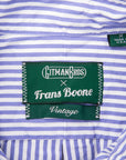 Gitman Vintage x Frans Boone Typewriter 80/2 Stripe Cornflower