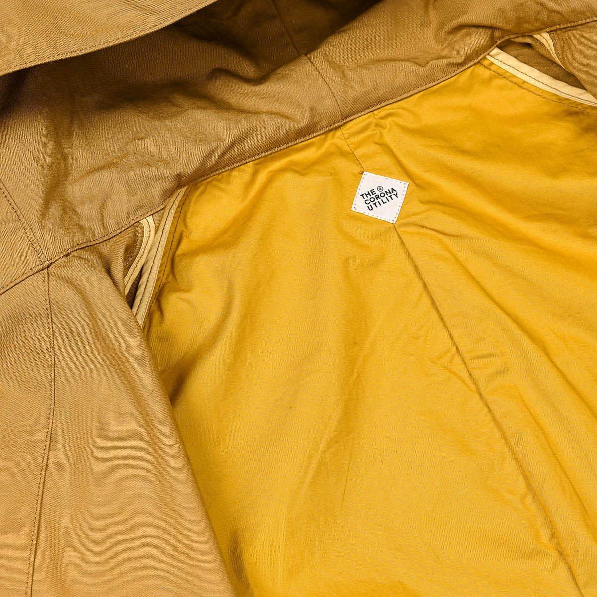 The Corona Utility Up Duster Parka Hunting Oxford Dry Khaki