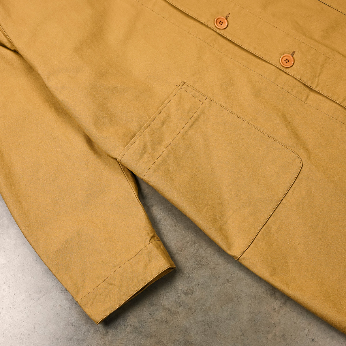 The Corona Utility Up Duster Parka Hunting Oxford Dry Khaki
