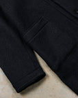 The Corona Utility Up Duster Parka Coat Beach Pile Navy