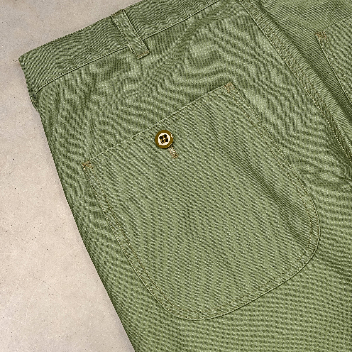 Chimala US Army Backsatin Trousers Khaki Green