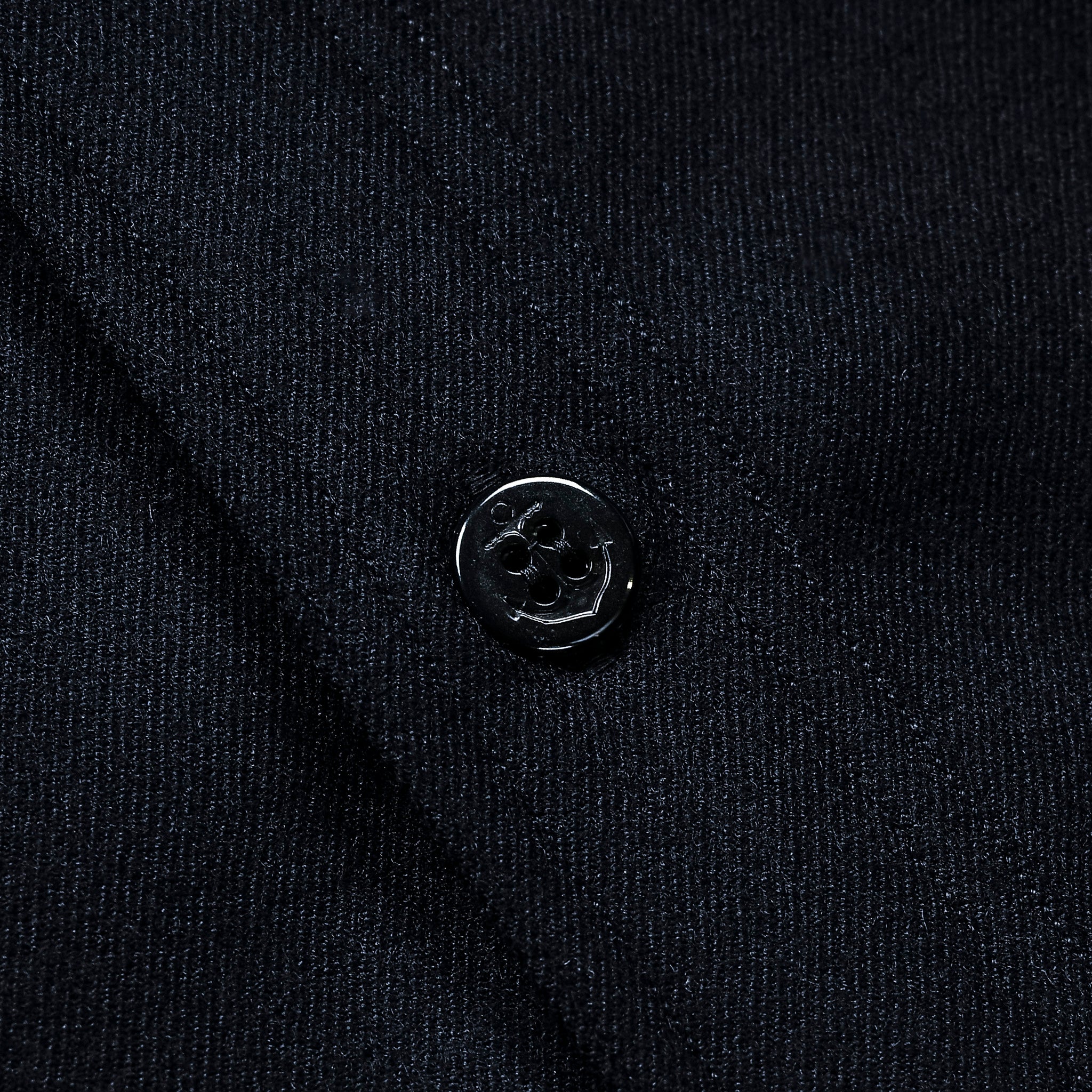 The Real McCoy's U.S.N. Wool Blue Flannel Shirt Navy