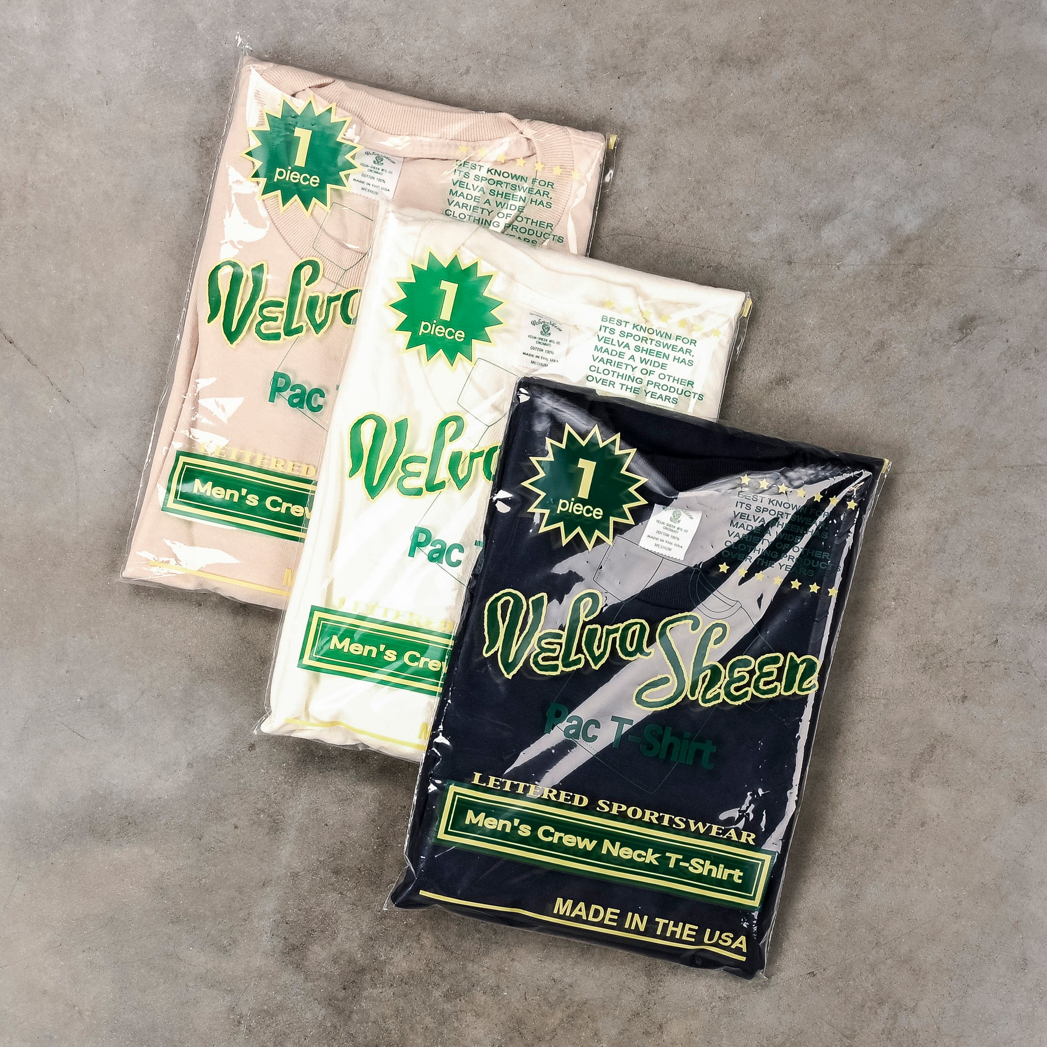 Velva Sheen 1-Pack Tee Dyed White – Frans Boone Store