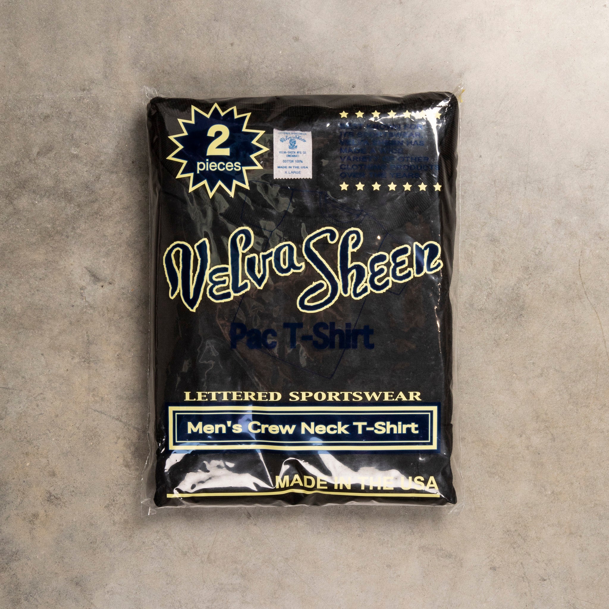 Velva Sheen 2-Pack Pocket Tee's Black – Frans Boone Store