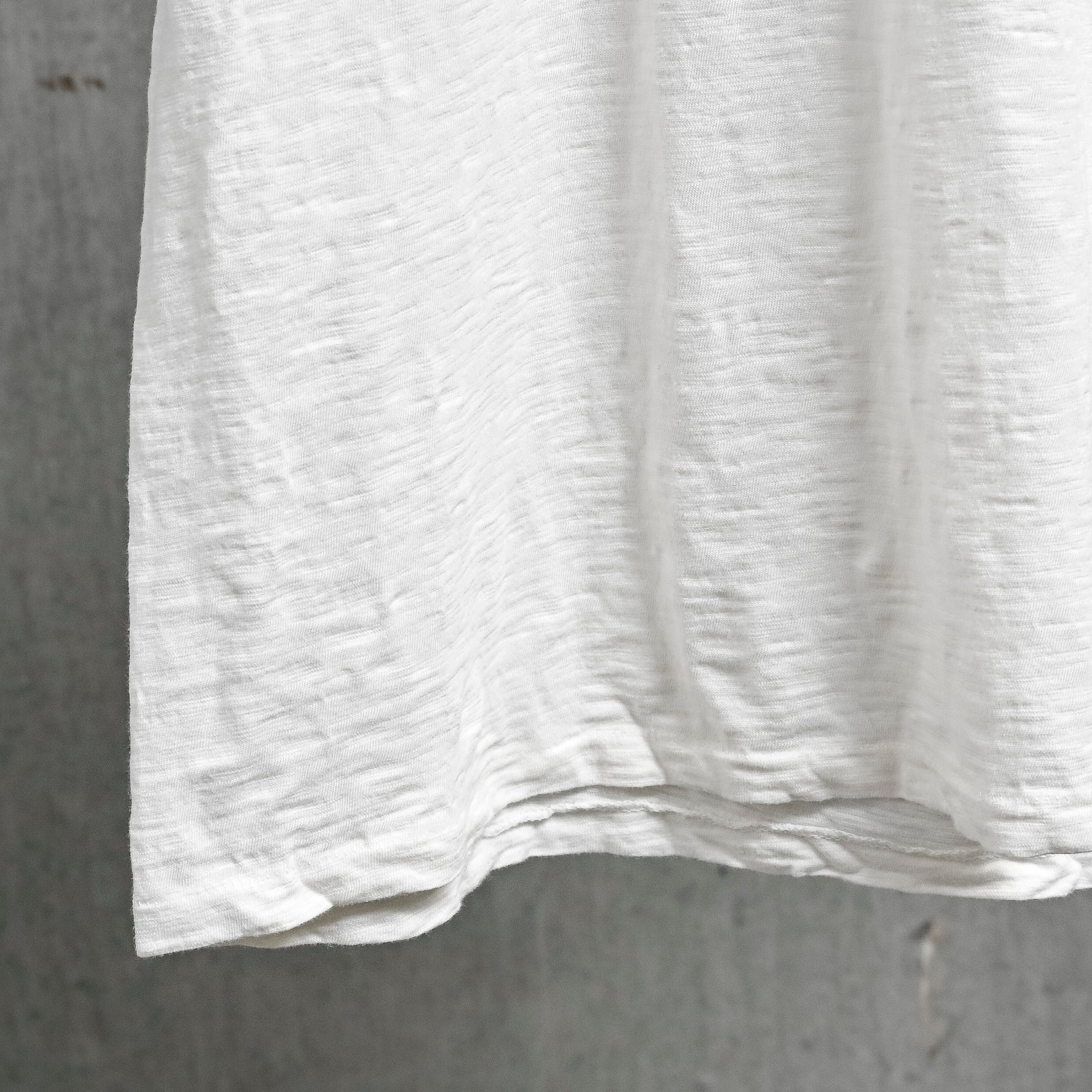 Velva Sheen Roll Tee in White