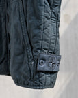 Stone Island Ghost Cotton Linen Canvas Quilted-TC Vest Slate Blue