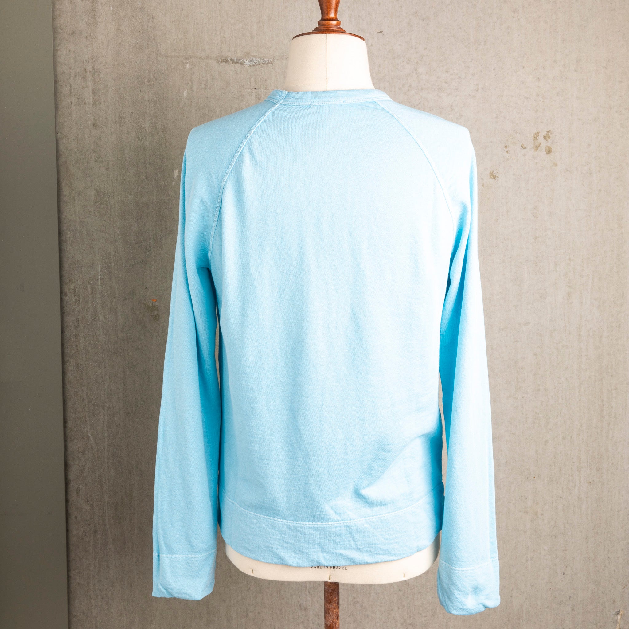 James Perse Vintage Fleece Raglan Pullover Skipper