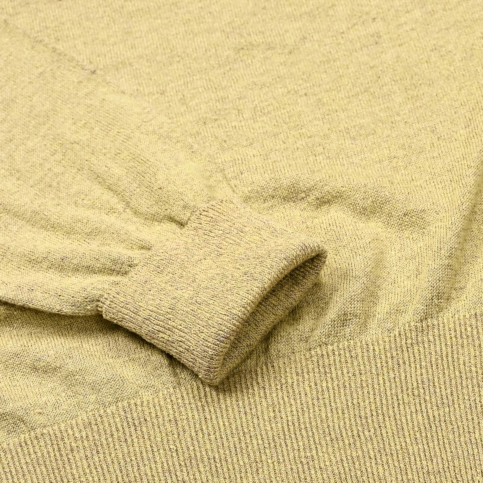 Olde H &amp; Daughter Linen Silk Plain Stitch Cardigan Meadow