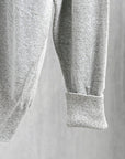 Olde H & Daughter Linen Silk Plain Stitch V-Neck Salt