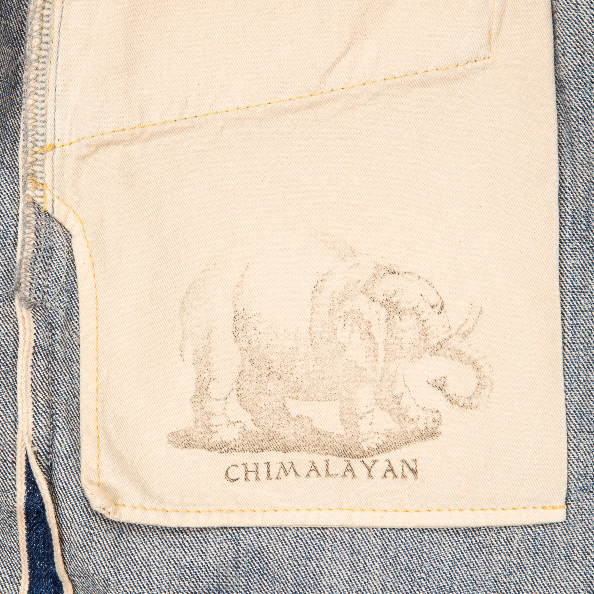 Chimala 13.5 Oz Denim Vintage Ankle Cut Medium Wash