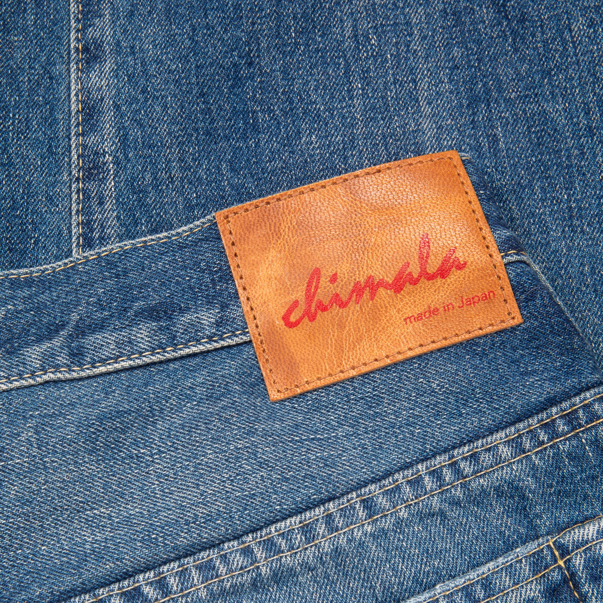 Chimala 13.5 Oz Denim Vintage Ankle Cut Medium Wash