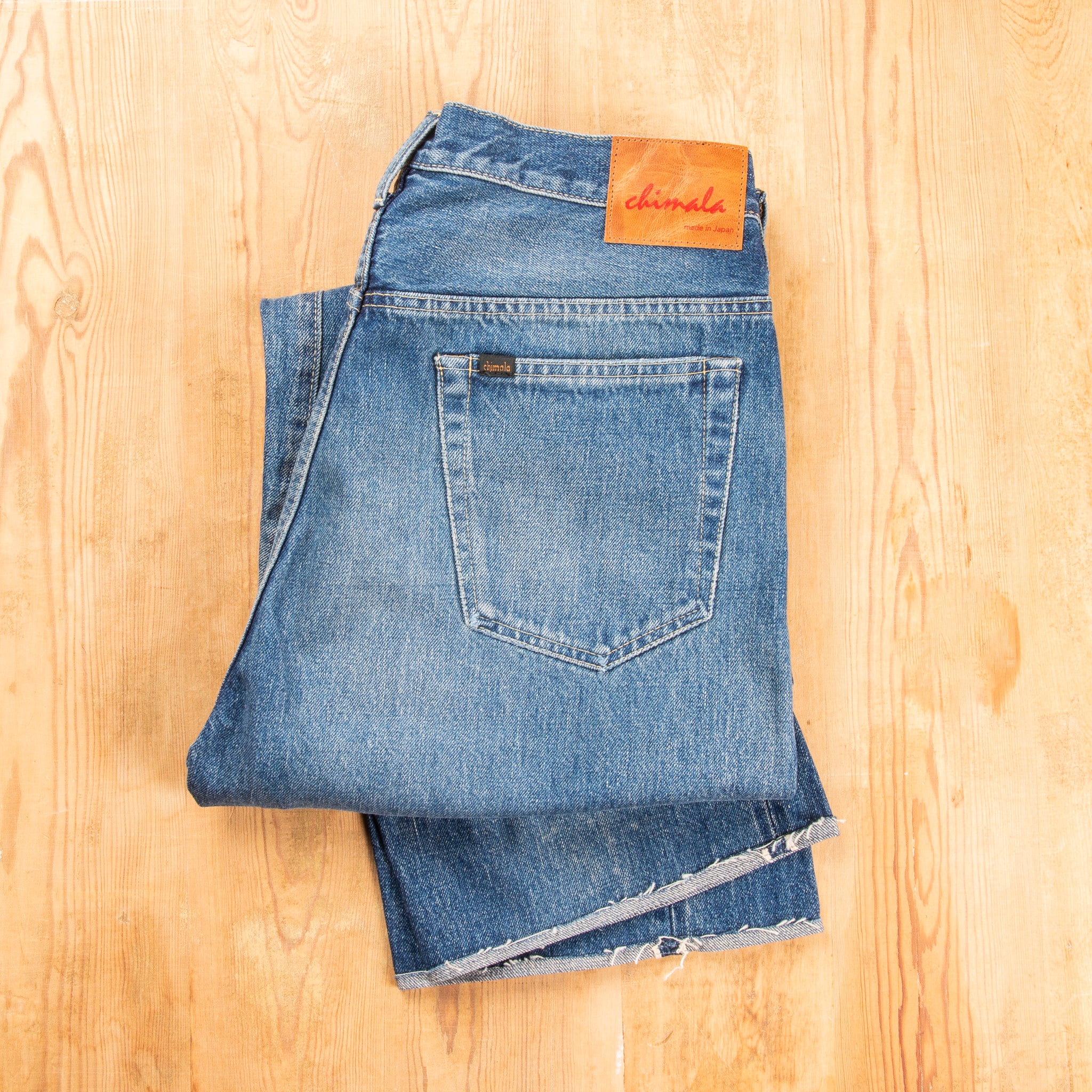 Chimala 13.5 Oz Denim Vintage Ankle Cut Medium Wash
